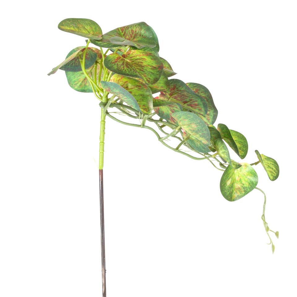 Yapay Bitki, Salon Sarmaşığı, Kızıl-Yeşil - 35 cm