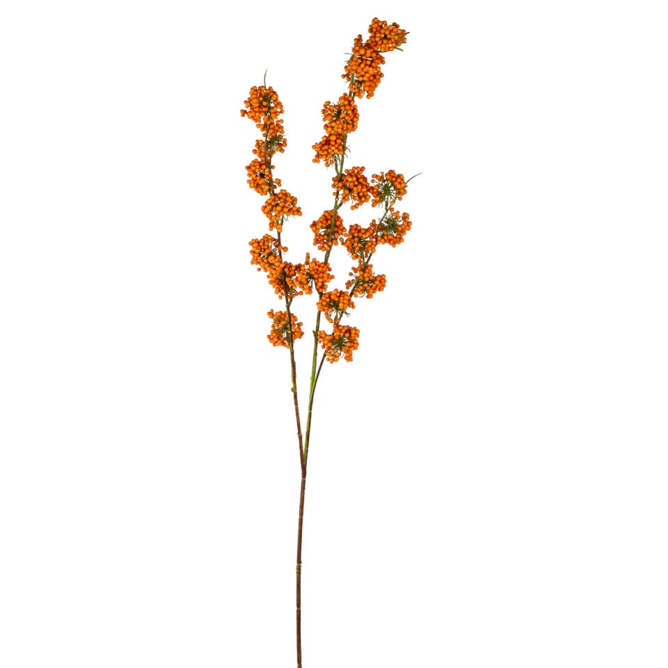Yapay Karahindiba Gypso Dalı Turuncu 100 Cm.