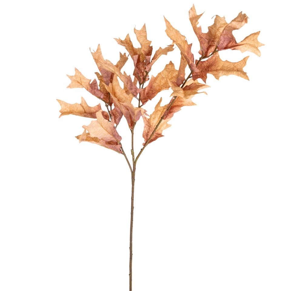 Yapay Bitki, Çınar Dalı, Gerçek Dokulu, Kahverengi - 90 cm