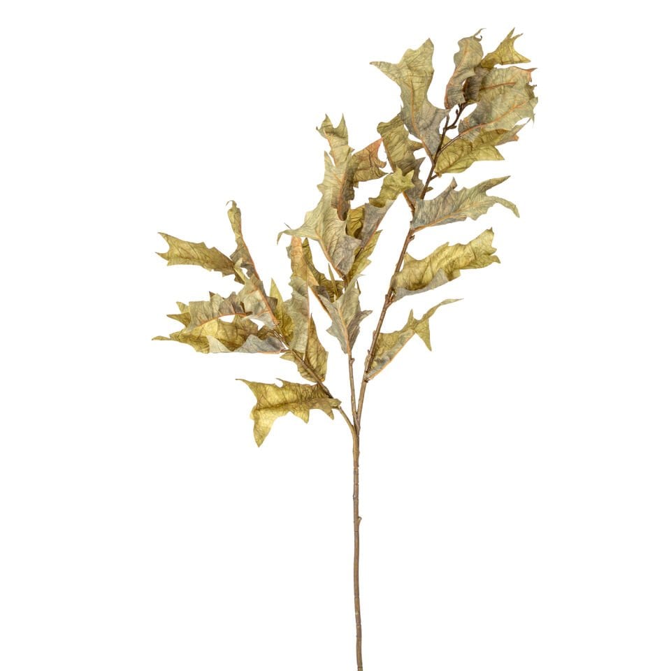 Yapay Bitki, Çınar Dalı, Gerçek Dokulu, Yeşil - 90 cm