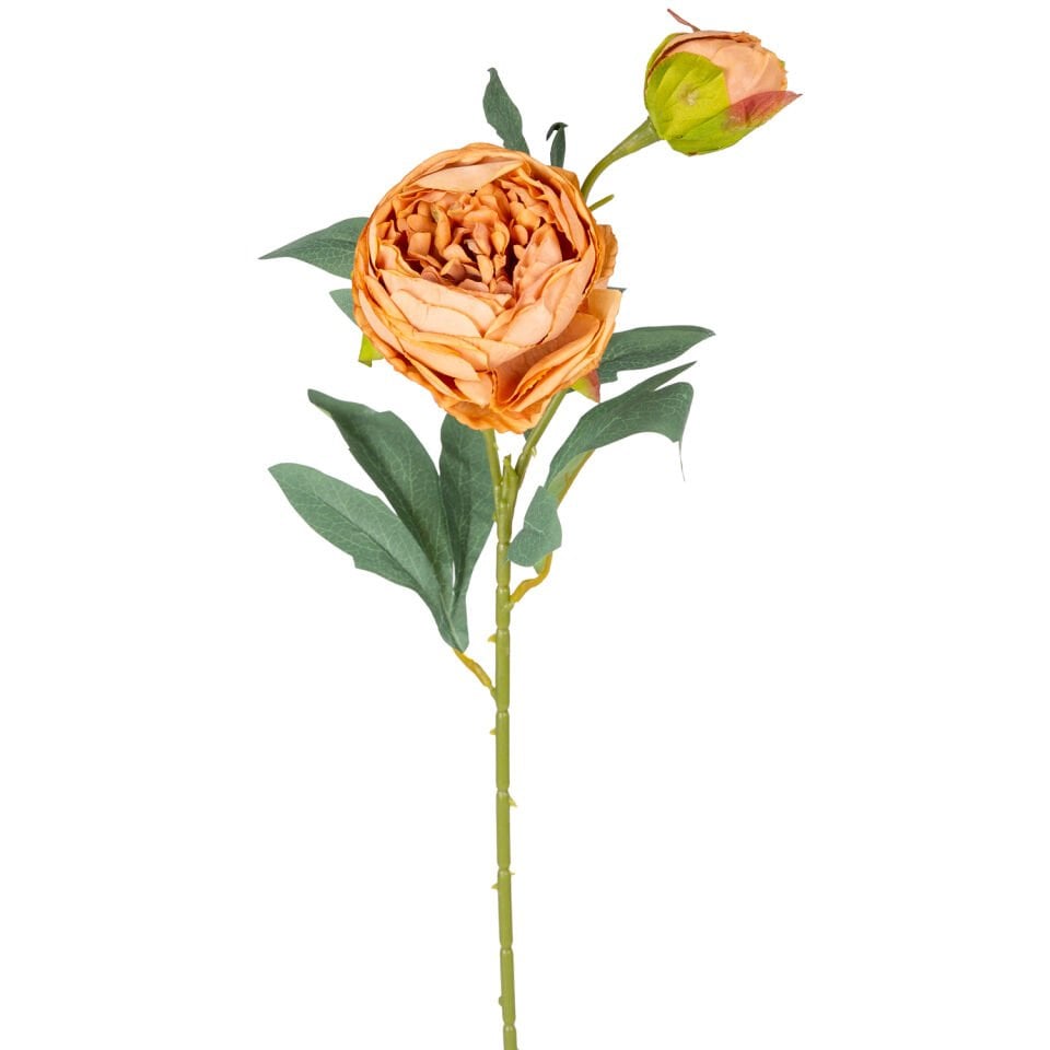 Yapay Çiçek, Şakayık, Açık Kahve - 65 cm