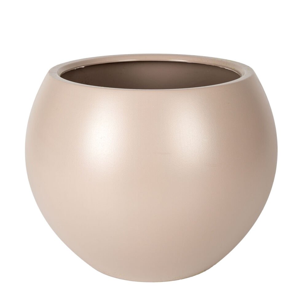 Küre Saksı, Kahve - 26x20 cm