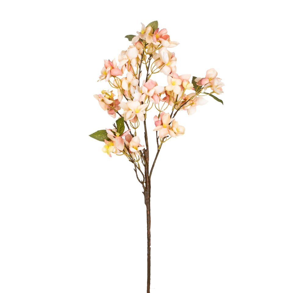 Yapay Çiçek, Bahar Dalı, Somon - 60 cm