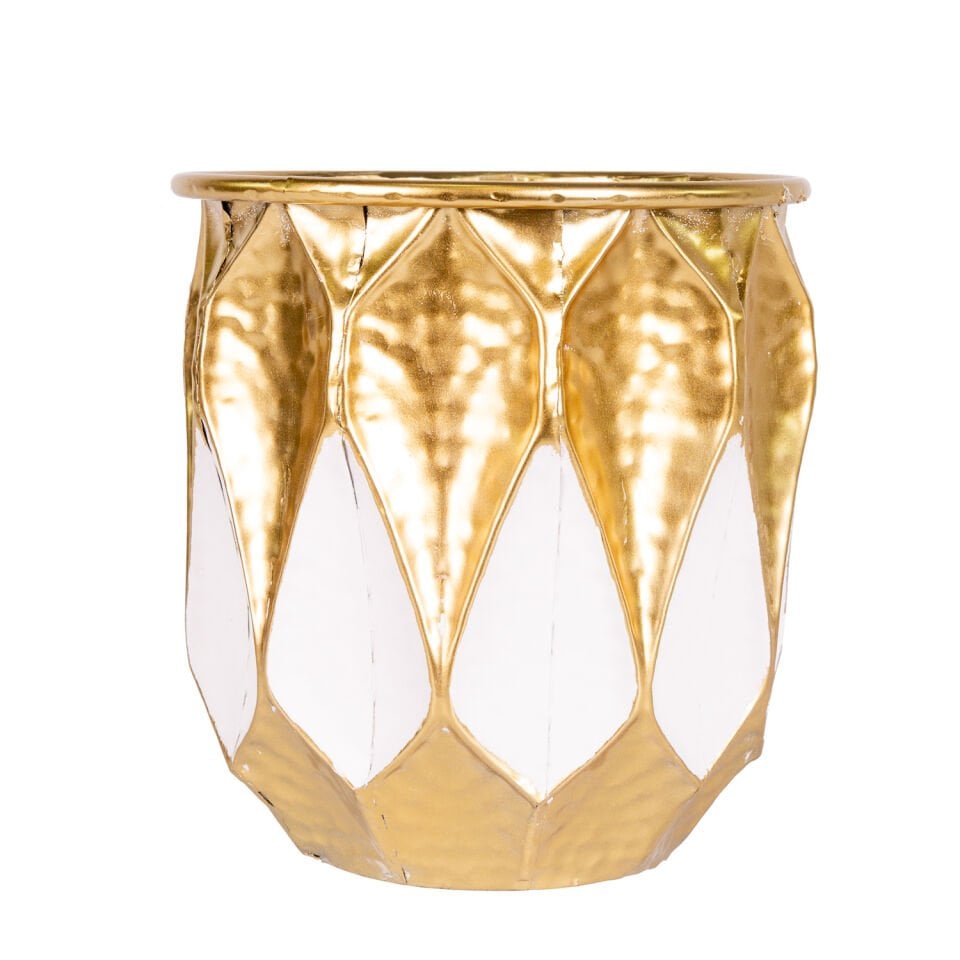 Metal Saksı - 22x24 cm