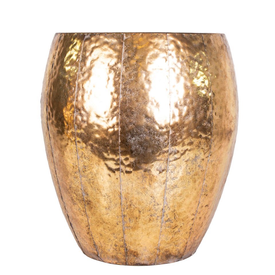 Metal Saksı - 41x41x45,5 cm