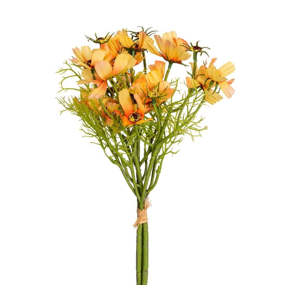 Yapay Çiçek, Papatya, Turuncu - 35 cm