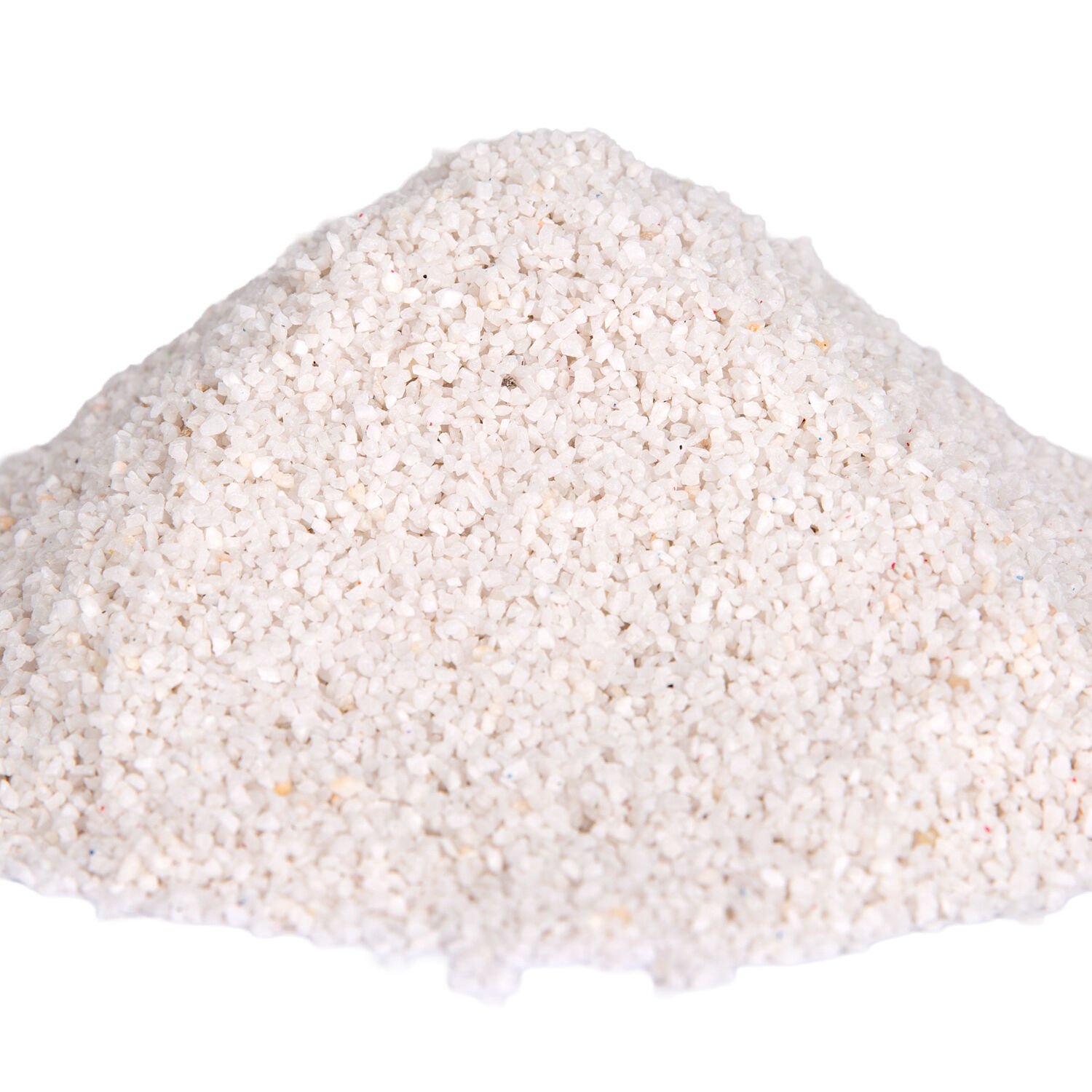 Renkli Dekoratif Vazo Saksı Kumu Beyaz 1,3 Kg.