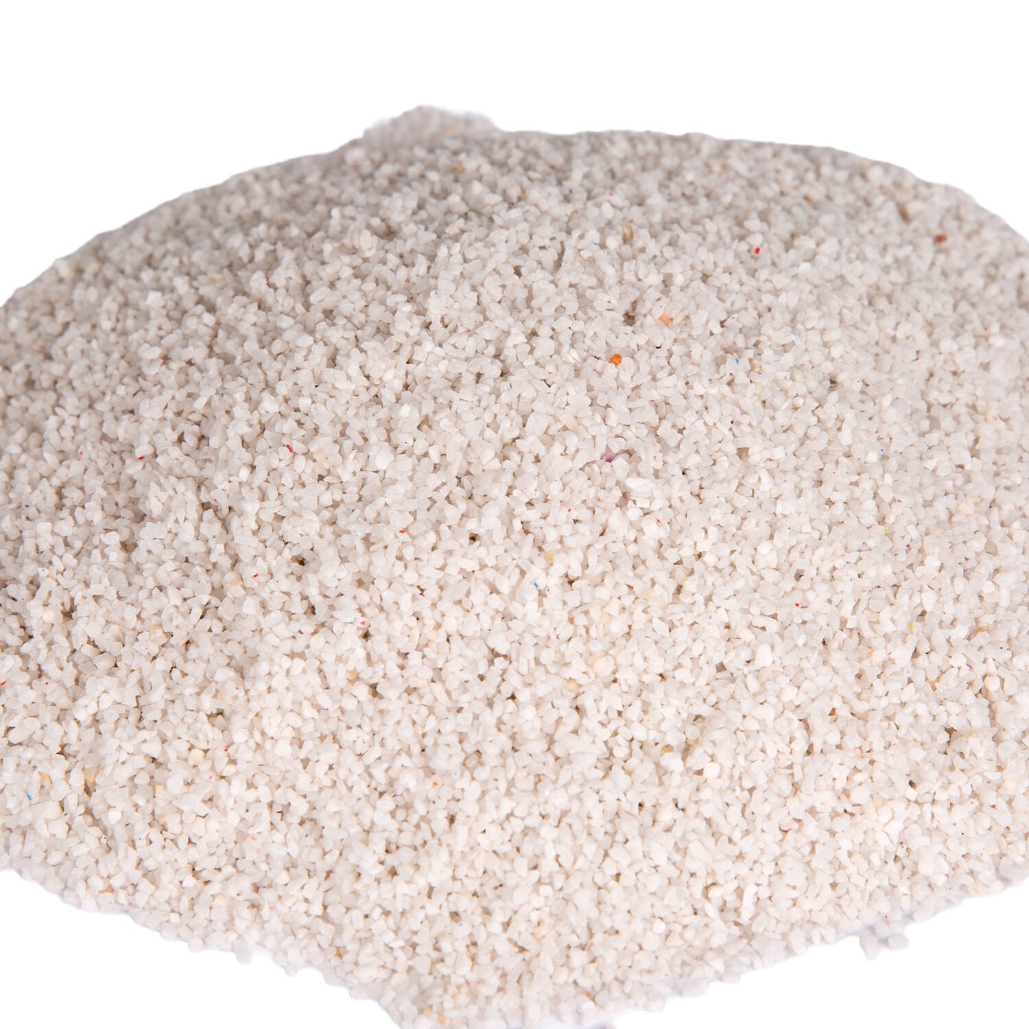 Renkli Dekoratif Vazo Saksı Kumu Beyaz 1,3 Kg.
