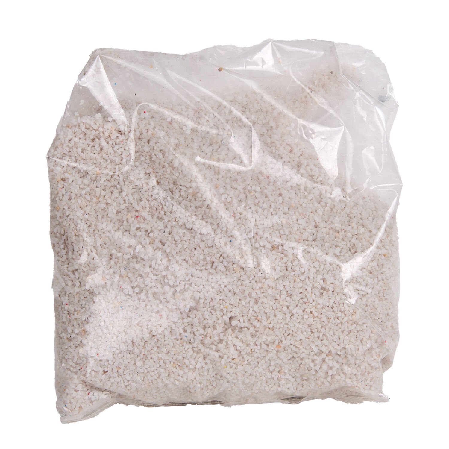 Renkli Dekoratif Vazo Saksı Kumu Beyaz 1,3 Kg.