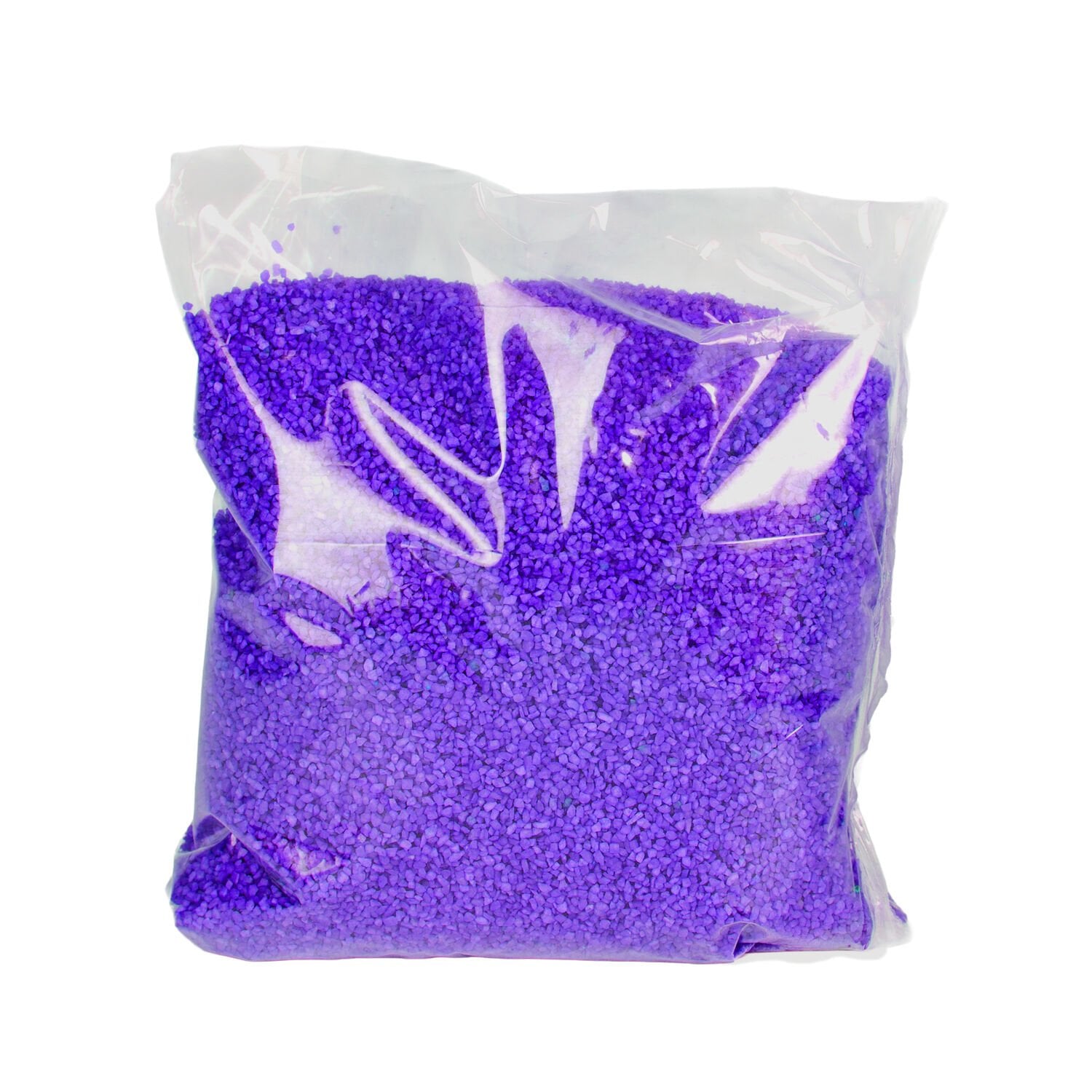 Renkli Dekoratif Vazo Saksı Kumu Mor 1,3 Kg.