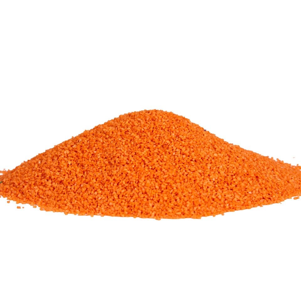Renkli Dekoratif Vazo Saksı Kumu Turuncu  1,8 Kg.
