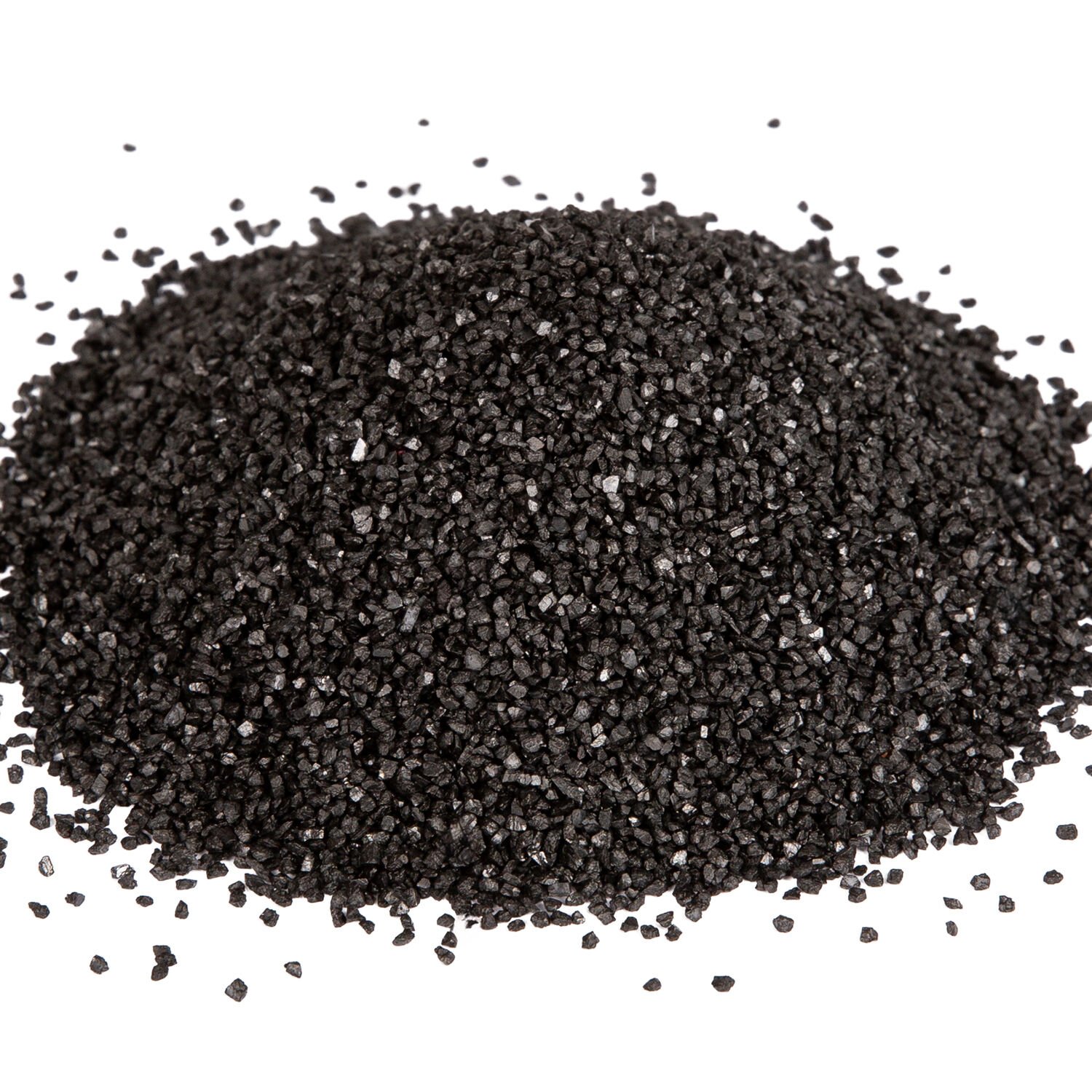 Renkli Dekoratif Vazo Saksı Kumu Siyah 1,3 Kg.