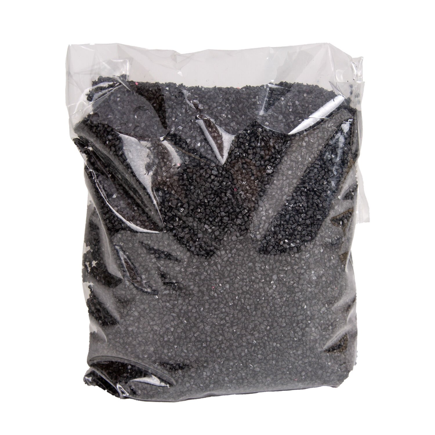Renkli Dekoratif Vazo Saksı Kumu Siyah 1,3 Kg.