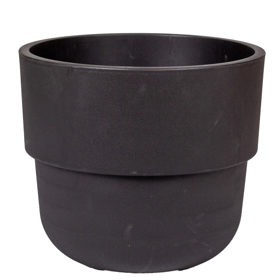 Plastik Saksı Siyah 11 Lt. 28x24 Cm.