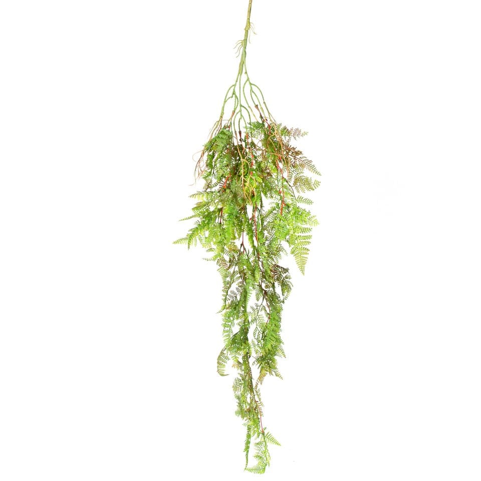 Yapay Fujer/Eğrelti Otu Sarmaşık, Açık Yeşil - 115 cm