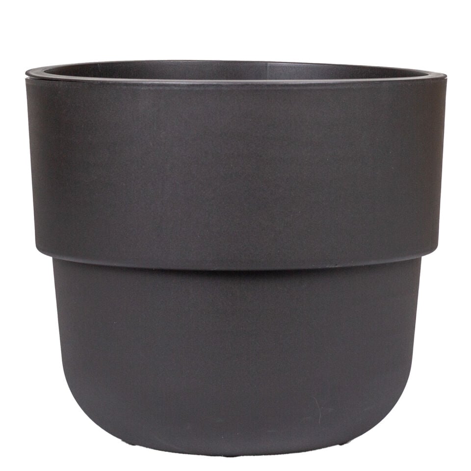 Plastik Saksı Siyah 36.5x32 Cm.