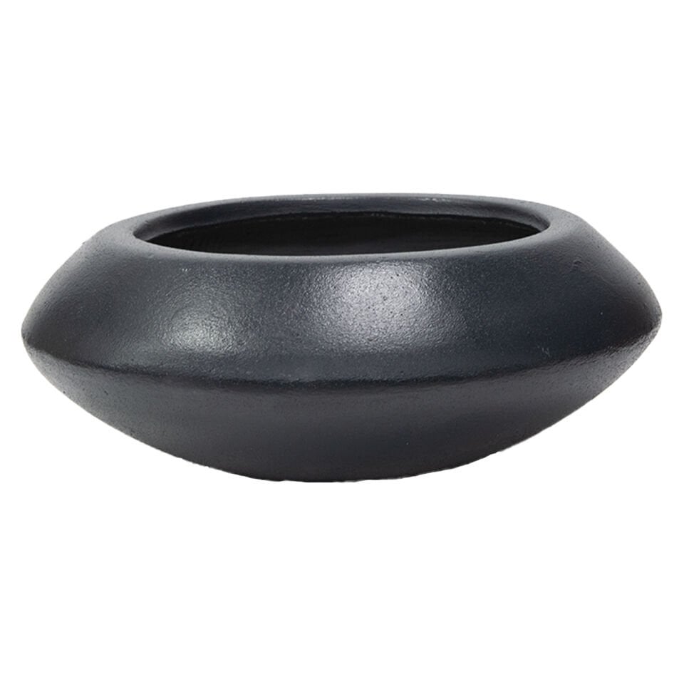 Beton Saksı, Ufo, Antrasit - 25x17 cm