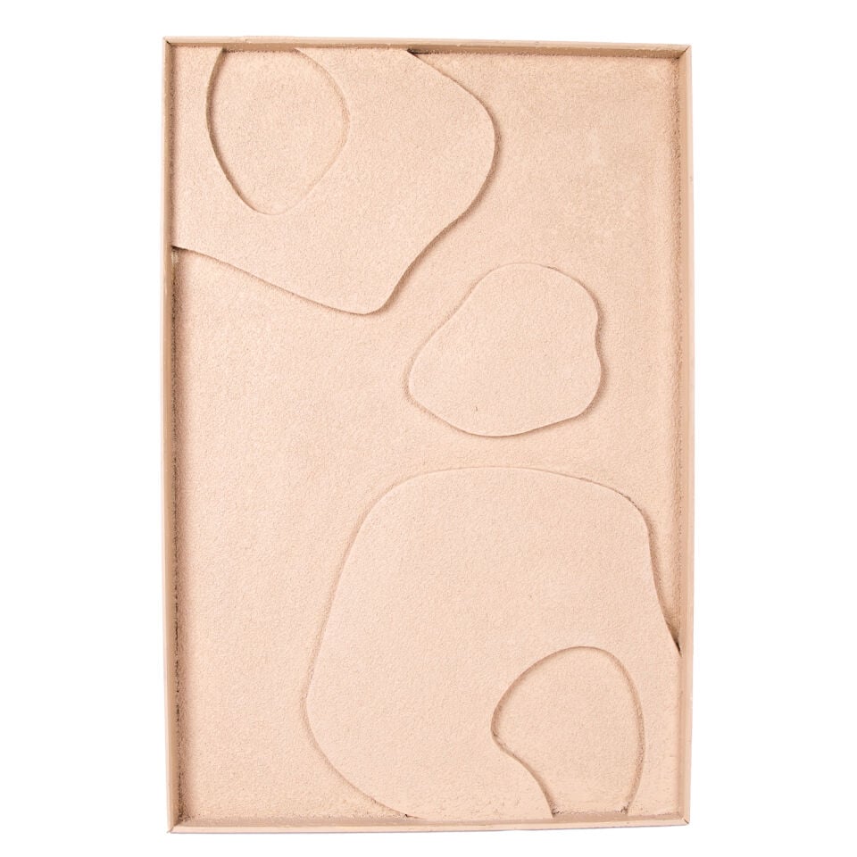 Modern Tasarım Duvar Tablosu Krem 40x60 Cm.