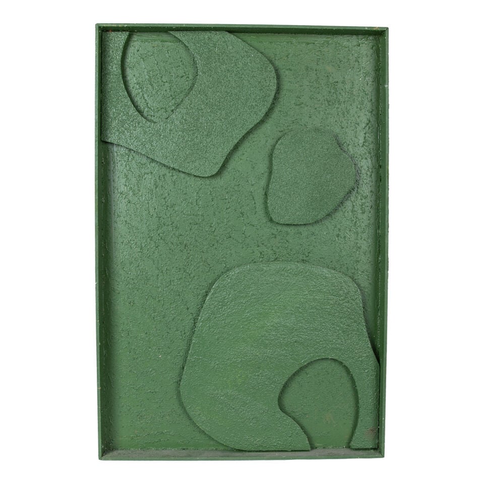 Modern Tasarım Duvar Tablosu Yeşil 40x60 Cm.