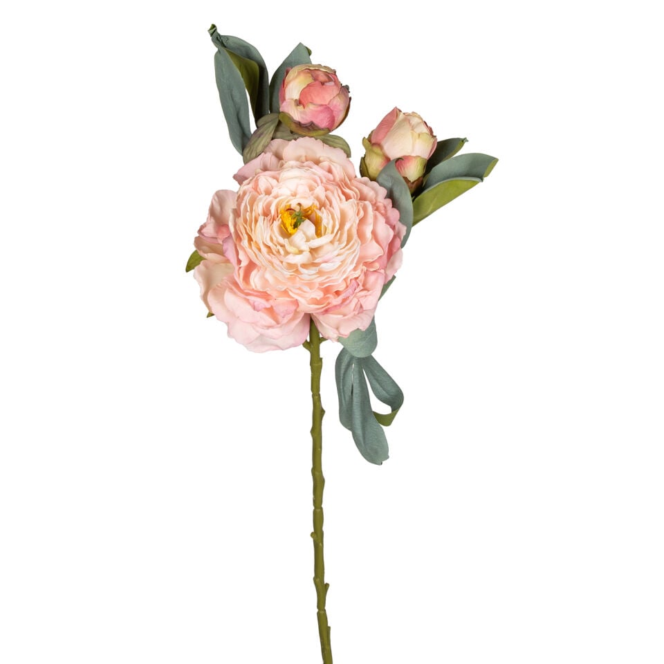 Yapay Çiçek, Şakayık, Pembe - 62 cm