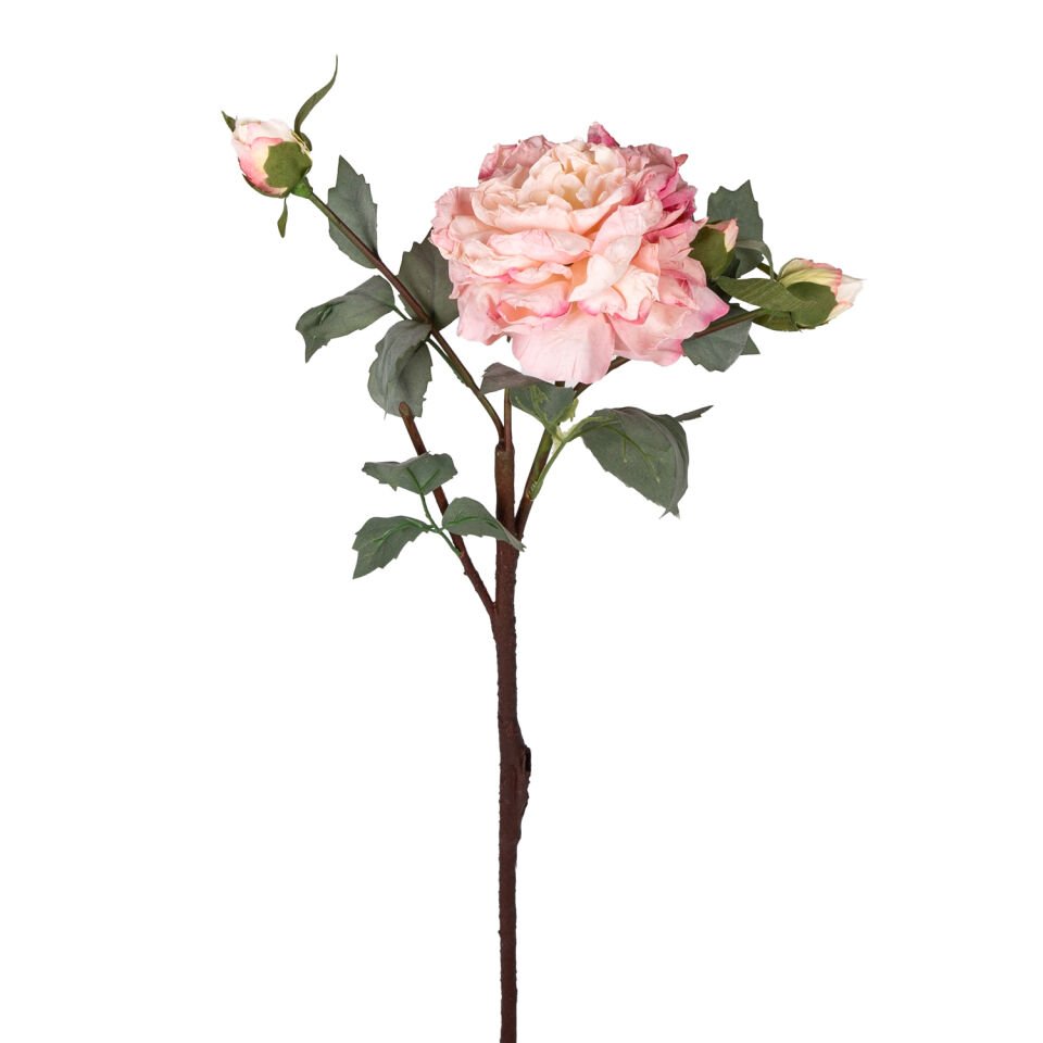 Yapay Çiçek, Şakayık, Kurumuş Efektli, Pembe - 60 cm