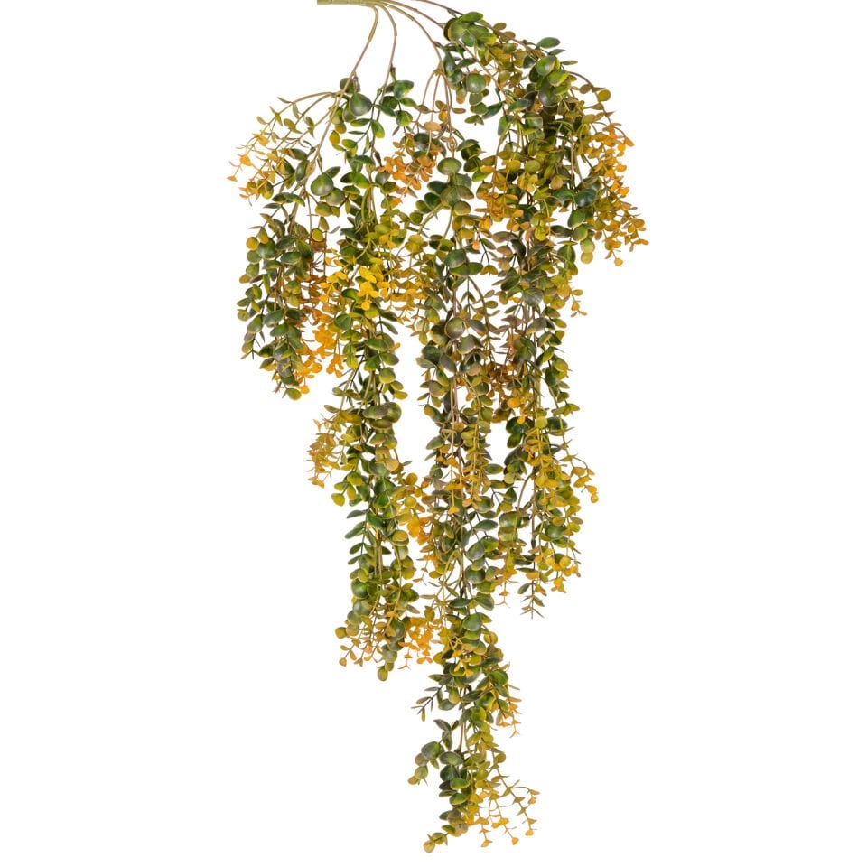 Yapay Okaliptus Sarmaşık, Sarı-Yeşil - 85 cm