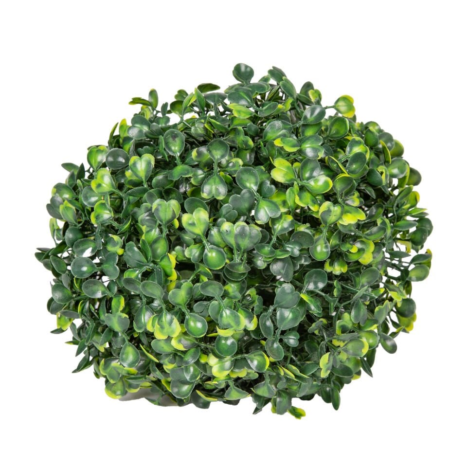 Yapay Yonca Şimşir Top - 18 cm