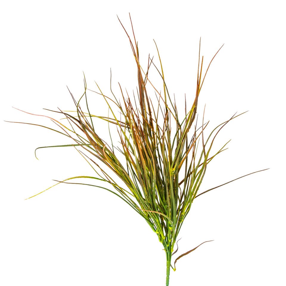 Yapay Saz Demet, Parlak, Kızıl-Yeşil - 55 cm