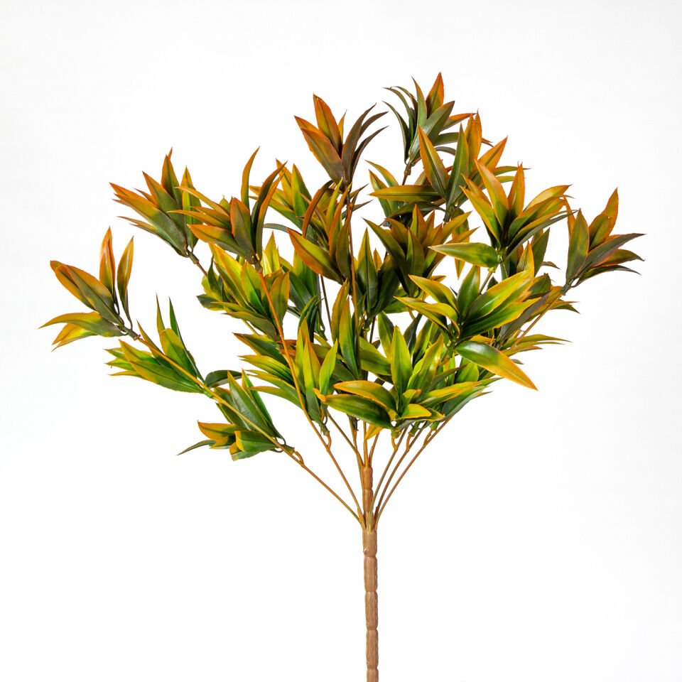 Yapay Bitki, Kızıl/Yeşil - 55 cm