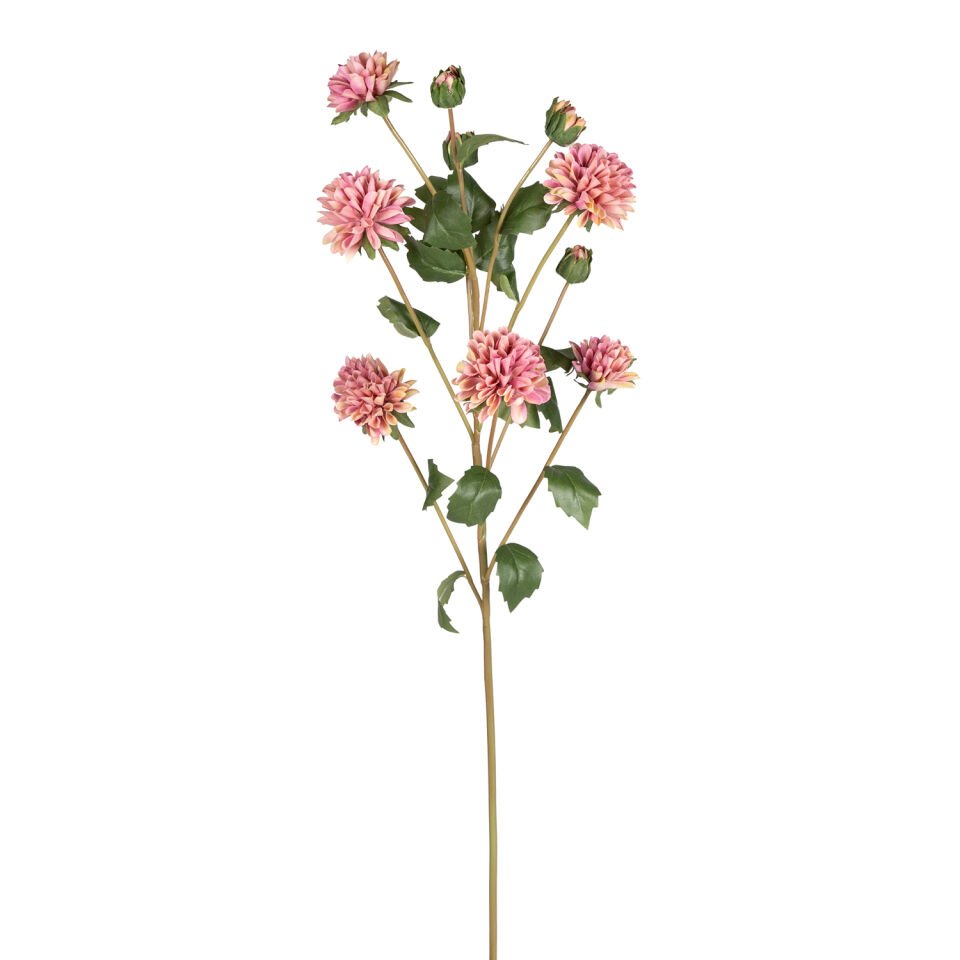 Yapay Çiçek, Krizantem, Gül Kurusu - 77 cm